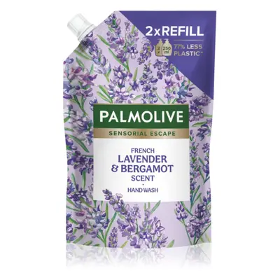 Palmolive Sensorial Escape French Lavender & Bergamot tekuté mýdlo na ruce náhradní náplň 500 ml