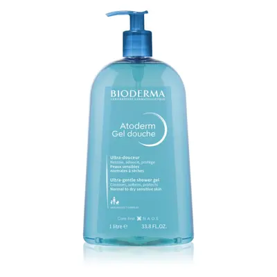 Bioderma Atoderm Gel jemný sprchový gel pro suchou a citlivou pokožku 1000 ml