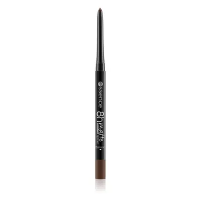 essence 8h Matte Comfort matná tužka na rty s ořezávátkem odstín 11 Chestnut Perfection 0,3 g