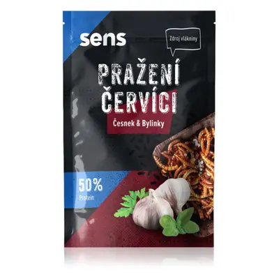 SENS Kořenění červíci jedlý hmyz příchuť Garlic & Herbs 12 g