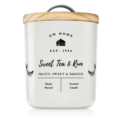 DW Home Farmhouse Sweet Tea & Rum vonná svíčka 241 g