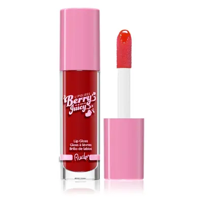 Rude Cosmetics Berry Juicy hydratační lesk na rty odstín Coral Kiss 4 g