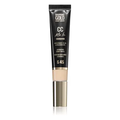 Dripping Gold CC Me In lehký make-up SPF 45 odstín 03 Light 32 ml