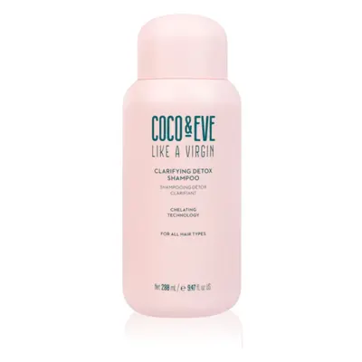 Coco & Eve Like A Virgin Clarifying Detox Shampoo hloubkově čisticí šampon s detoxikačním účinke