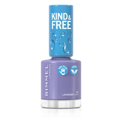 Rimmel Kind & Free lak na nehty odstín 153 Lavender Light 8 ml