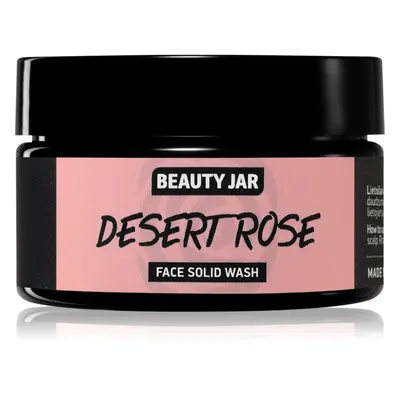 Beauty Jar Desert Rose čisticí mýdlo na obličej pro citlivou pleť 25 g