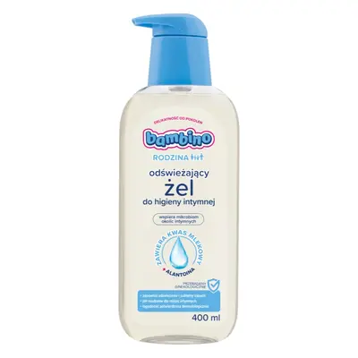 Bambino Family Refreshing Intimate Hygiene Gel osvěžující gel na intimní hygienu 400 ml