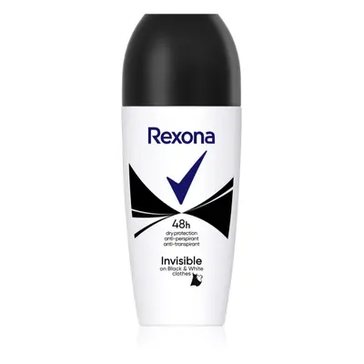 Rexona Invisible on Black + White Clothes kuličkový antiperspirant 48h 50 ml