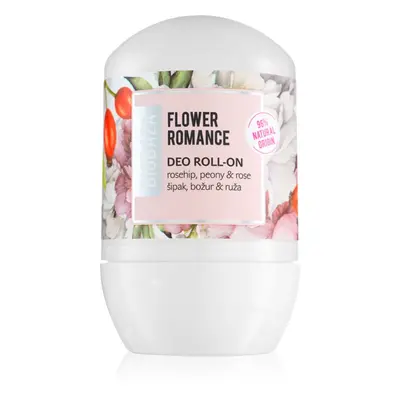 BIOBAZA Flower Romance deodorant roll-on 50 ml