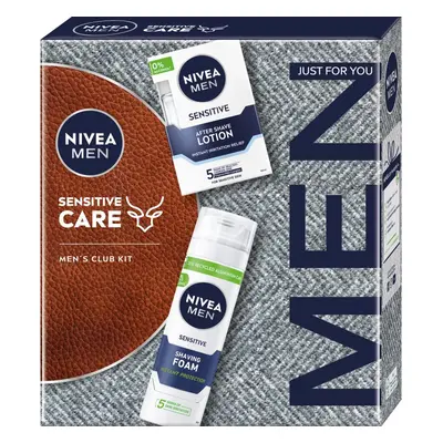 NIVEA MEN Sensitive Care dárková sada na holení pro muže