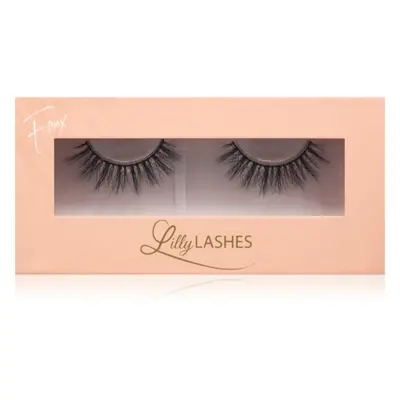 Lilly Lashes Everyday 3D Faux Mink umělé řasy typ Stripped Down 1 pár