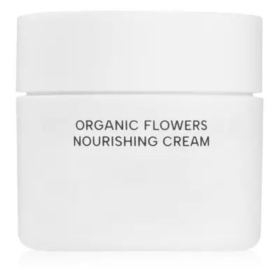 WHAMISA Organic Flowers Nourishing Cream výživný pleťový krém s liftingovým a zpěvňujícím účinke