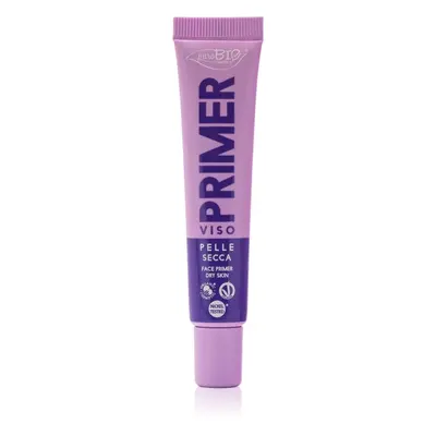 puroBIO Cosmetics Primer podkladová báze pod make-up pro suchou pleť 15 ml