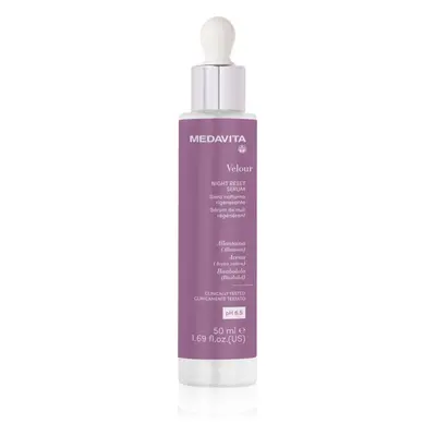 Medavita Velour Night Reset Serum obnovující sérum na tvář a vlasovou pokožku 50 ml