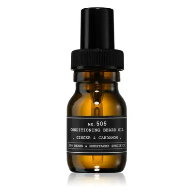 Depot No. 505 Conditioning Beard Oil olej na vousy Ginger & Cardamom 30 ml