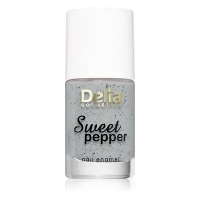 Delia Cosmetics Sweet Pepper Black Particles lak na nehty odstín 01 Cloudy 11 ml