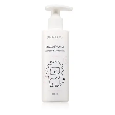 Baby Boo MACADAMIA Shampoo and Conditioner šampon a kondicionér pro děti od narození 200 ml