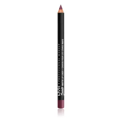 NYX Professional Makeup Suede Matte Lip Liner matná tužka na rty odstín 35 Prune 1 g