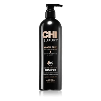 CHI Luxury Black Seed Oil Gentle Cleansing Shampoo jemný čisticí šampon 739 ml