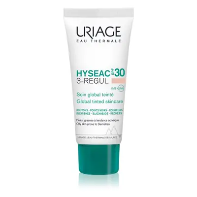 Uriage Hyséac 3-Regul komplexní tónovaná péče proti nedokonalostem pleti SPF 30 40 ml