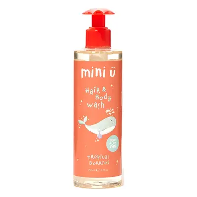 Mini-U Hair & Body Wash Tropical Berries šampon a sprchový gel pro děti 250 ml