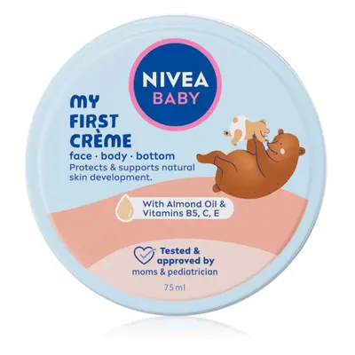 NIVEA BABY multifunkční krém na obličej a tělo 75 ml