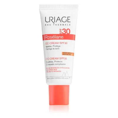 Uriage Roséliane CC Cream SPF 30 CC krém pro citlivou pleť se sklonem ke zčervenání SPF 30 40 ml