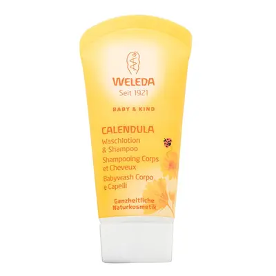 Weleda Baby and Child šampon a sprchový gel pro děti měsíček 20 ml