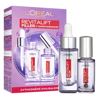 L’Oréal Paris Revitalift Filler sada pro péči o pleť na obličej a oční okolí