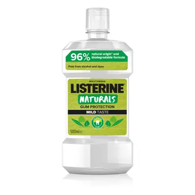 Listerine Naturals Gum Protection ústní voda Mild Mint 500 ml