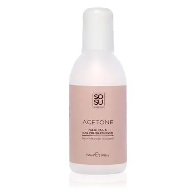 SOSU Cosmetics Gone Girl Acetone odlakovač na nehty 150 ml