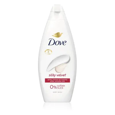 Dove Silky Velvet sprchový gel 250 ml