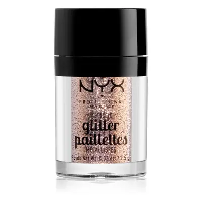 NYX Professional Makeup Glitter Goals metalické třpytky na obličej a tělo odstín 04 Goldstone 2.