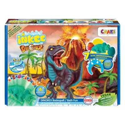 Craze INKEE Dino set do koupele pro děti