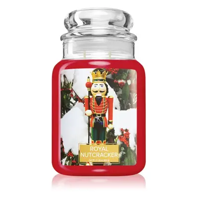 Village Candle Royal Nutcracker vonná svíčka (Glass Lid) 602 g