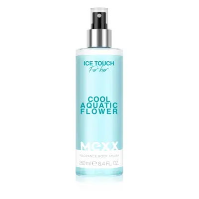 Mexx Ice Touch Cool Aquatic Flower New osvěžující tělový sprej pro ženy 250 ml