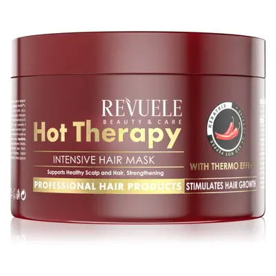 Revuele Hot Therapy Intensive Hair Mask intenzivní revitalizační maska pro suché a křehké vlasy 