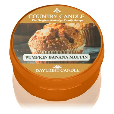 Country Candle Pumpkin Banana Muffin čajová svíčka 42 g