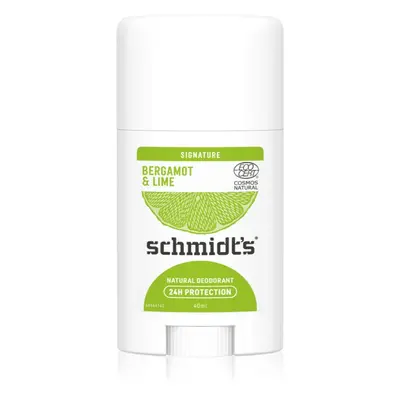 Schmidt's Bergamot + Lime přírodní tuhý deodorant 40 g