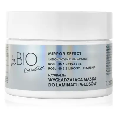 beBIO Baby Hair Complex Mirror Effect vyhlazující maska pro nepoddajné vlasy 200 ml