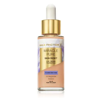 Max Factor Miracle Pure pečující make-up odstín 30-40 Fair To Light 30 ml