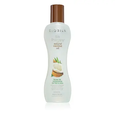 Biosilk Silk Therapy Natural Coconut Oil bezoplachová hydratační péče na vlasy a tělo 167 ml