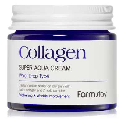 Farmstay Collagen Super Aqua hydratační pleťový krém 80 ml