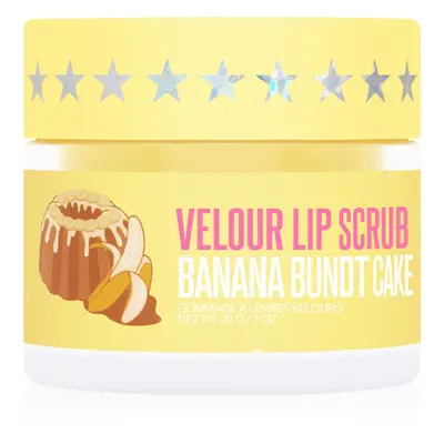 Jeffree Star Cosmetics Banana Fetish Velour Lip Scrub cukrový peeling na rty Banana Bundt Cake 3