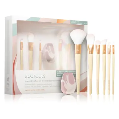 EcoTools Glow Collection Wrapped in Glow sada štětců pro dokonalý vzhled