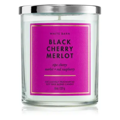 Bath & Body Works Black Cherry Merlot svíčka 227 g