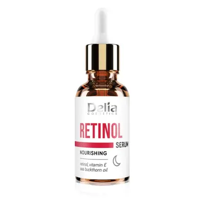 Delia Cosmetics Authentic Beauty Retinol vyživující noční sérum proti vráskám s retinolem 30 ml