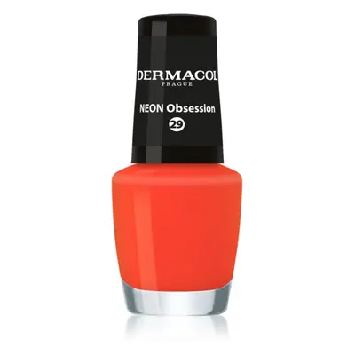 Dermacol Neon neonový lak na nehty odstín 29 Obsession 5 ml