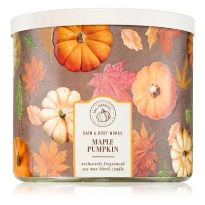 Bath & Body Works Maple Pumpkin vonná svíčka 411 g