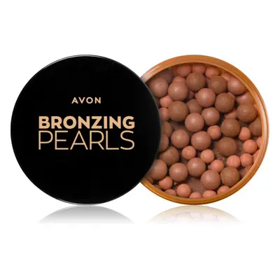 Avon Pearls bronzové tónovací perly odstín Medium 28 g